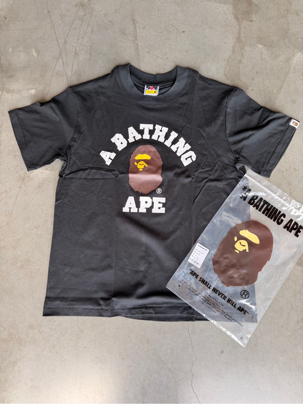 Bape T-shirt bathing ape logo